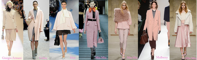 pink inspiration fashion show defile róż
