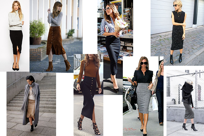 midi skirt example